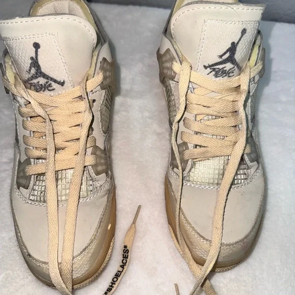 Jordan shoes Jordan 4 Retro Neutral Beige Retro Sneakers - Picture 14 of 17